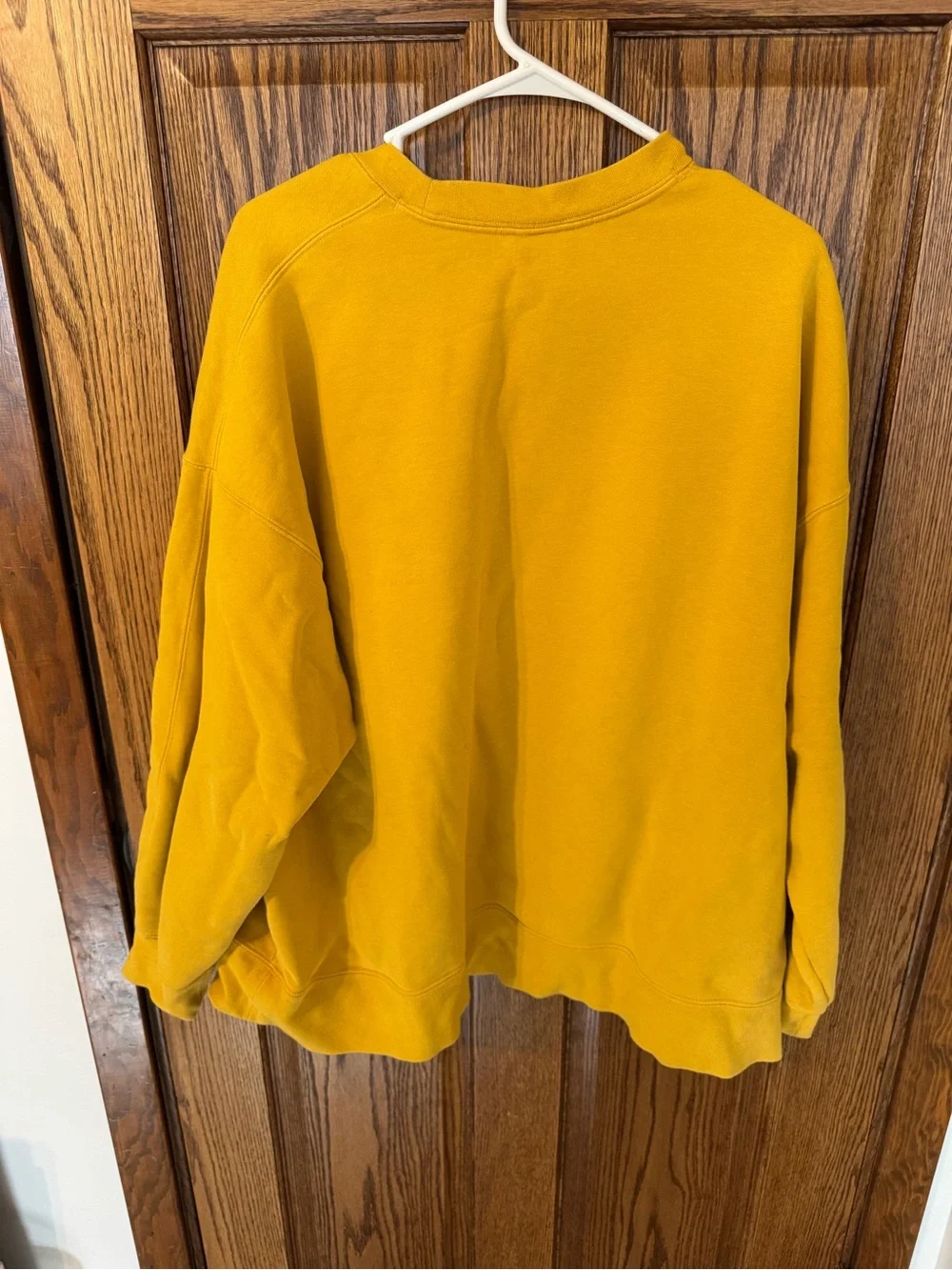 Air Jordan Yellow Crewneck Sweatshirt- XL